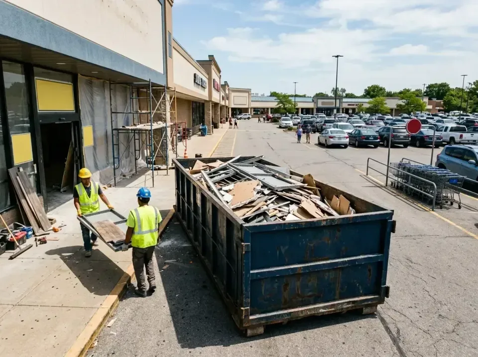 retail-store-renovation-debris-003 — frequently asked questions, Roll-off Dumpster Rentals in Delray Beach, FL